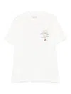 Flâneur Aéronautique T-shirt In White