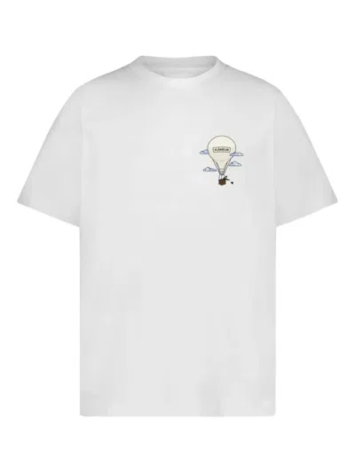 Flâneur Aéronautique T-shirt In White