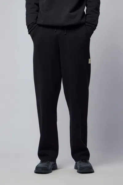 Flâneur Atelier Knit Trousers In Black