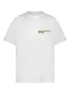 Flâneur Back-print Graphic T-shirt In White