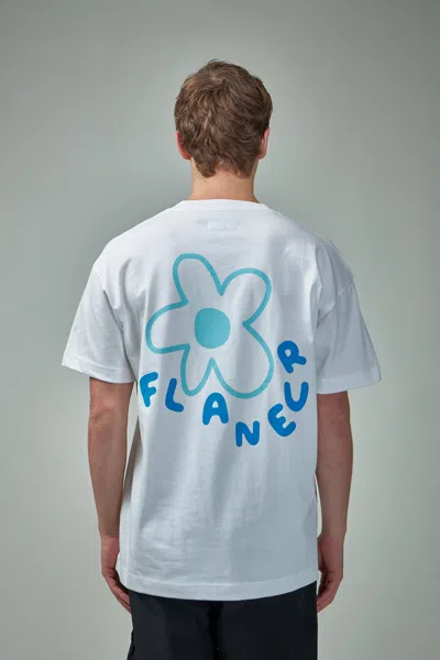 Flâneur Blossom T-shirt In White
