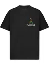 Flâneur Flaneur Blurred Stroller Print Black T Shirt In Black