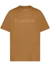 Flâneur Flaneur T-shirts And Polos In Brown