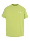 Flâneur Embroidered Cotton T-shirt In Green
