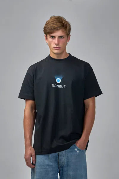Flâneur Locator T-shirt In Blue