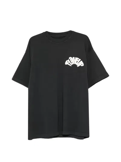 Flâneur Logo-graphic T-shirt In Black