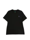 Flâneur Logo-patch T-shirt In Black