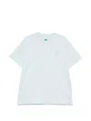 Flâneur Logo-patch T-shirt In Blue