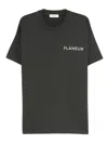 Flâneur Logo-print T-shirt In Black