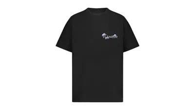 Pre-owned Flâneur Men's Flaneur Aeronautique T-shirt In Black