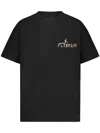 Flâneur Flaneur Passage Of Time Black T Shirt In Black