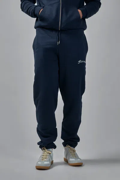 Flâneur Signature Sweatpants In Blue