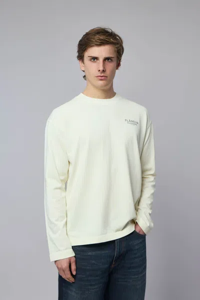 Flâneur Sound & Design Long Sleeve Washed In Neutral