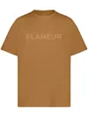 Flâneur Flaneur T-shirts And Polos In Brown