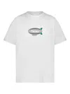 Flâneur Zeppelin-logo T-shirt In Blue