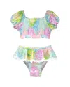 Flap Happy 2pc Swimsuit In Multi