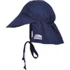 Flap Happy Kids'  Baby/toddler Upf 50+ Original Flap Hat In Blue
