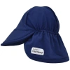 Flap Happy Kids'  Baby/toddler Upf 50+ Sustainably Made, Uv Blocking  Swim Flap Hat In Blue