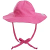 Flap Happy Kids'  Baby/toddler Upf 50+ Uv Blocking Wide Brim Floppy Sun Hat In Pink