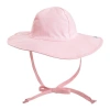 Flap Happy Kids'  Baby/toddler Upf 50+ Uv Blocking Wide Brim Floppy Sun Hat In Pink