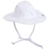 Flap Happy Kids'  Baby/toddler Upf 50+ Uv Blocking Wide Brim Floppy Sun Hat In White
