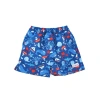 Flap Happy Babies'  Boys Upf 50+ Wesley Swim Trunks With Mesh Liner