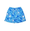 Flap Happy Babies'  Boys Upf 50+ Wesley Swim Trunks With Mesh Liner In Gray