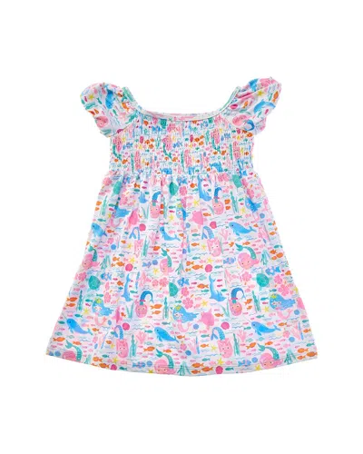 Flap Happy Fantasea Mermaids Dress In Pink