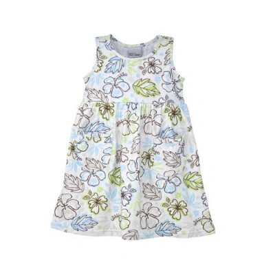 Flap Happy Kids'  Girl's Playtime Upf 50+ Dahlia Sleeveless Dress With Pockets In Multi