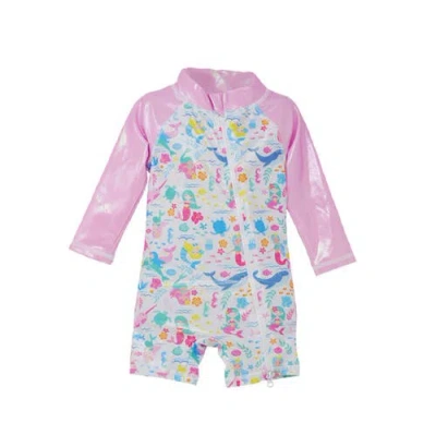 Flap Happy Babies'  Infant And Toddlers Sun Protective Upf 50+ Shortie Surf Swimsuit