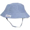Flap Happy Kids Upf 50+ Lightweight, Uv Blocking Bucket Sun Hat In Blue