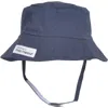 Flap Happy Kids Upf 50+ Lightweight, Uv Blocking Bucket Sun Hat In Blue