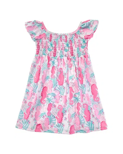 Flap Happy Kids' Magic Seahorse Dress In Pink