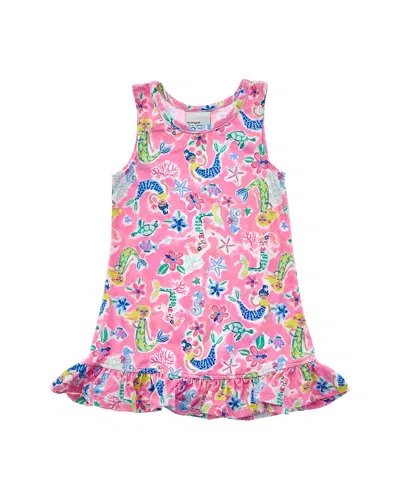 Flap Happy Kids' Mystic Mermaids Dress In Pink