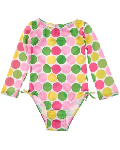 Flap Happy Printed One-piece In Pink