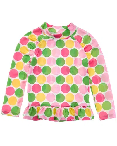 Flap Happy Printed Top In Pink