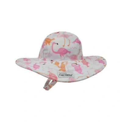 Flap Happy Babies'  Sustainably Made Upf 50+ Summer Splash Swim Hat In Multi
