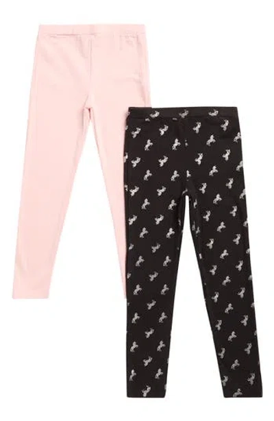 Flapdoodles Kids' 2-pack Leggings In Pink