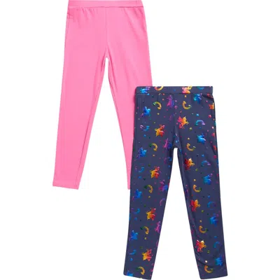 Flapdoodles Kids' 2-pack Leggings In Pink