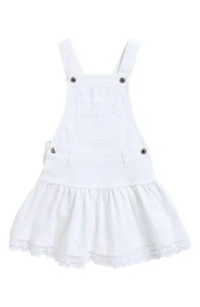 Flapdoodles Kids' Floral Lace Skirtall In White
