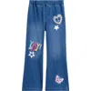 Flapdoodles Kids' Yay Flare Jeans In Blue