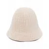 Flapper Cracked-texture Bucket Hat In Neutrals