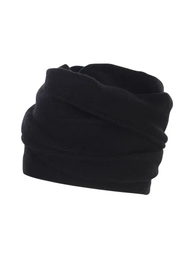 FLAPPER ATENA HAT AND SCARF,H01Y005FW21 N61 BLACK
