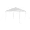 Flash Furniture 10'x10' White Outdoor Pop Up Event Slanted Leg Canopy Tent With Carry Bag In White