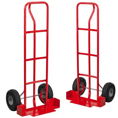 Flash Furniture 2 Pk. Heavy Duty Metal Chiavari Stack Chair Dolly In Red