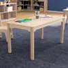 Flash Furniture 23.5 X 47.25 X 21.25 In. Bright Beginnings Commercial Grade Wooden Rectangular Preschool Classroom A