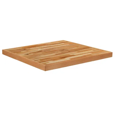 Flash Furniture 30" Square Butcher Block Style Table Top In Brown