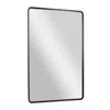 Flash Furniture Ava 48" X 30" Metal Deep Framed Wall Mirror - Large Accent Mirror, Bronze