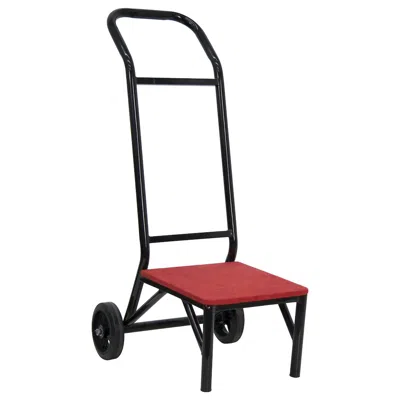 Flash Furniture Banquet Chair / Stack Chair Dolly In Burgundy