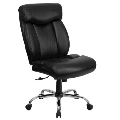 Flash Furniture Big & Tall 400 Lb. Rated Black Executive Office Chair With Full Headrest